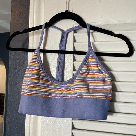 Vintage '70's Look Rainbow Blue Seamless(SOLD) - Picture 2 of 5